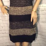 Say What? Say What Striped Turtleneck Sweater Dress M Photo 2