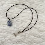 Handmade Sodalite Crystal Pendant Necklace Photo 1