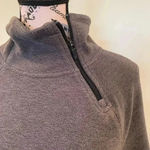 Calvin Klein  Gray Quarter Zip Pullover Performance Fleece Jacket Women’s Small Photo 1