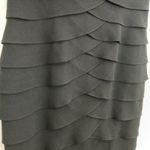 Jessica Howard Black Lace Overlay Tiered Sheath Dress Women 14P Special Occasion Photo 3