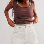 We The Free NEW Free People Palmer Mid Rise Shorts Size 32 Photo 0