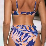 Cupshe Women's Underwire Drawstring High Waist Bikini Set Swimsuit Photo 4