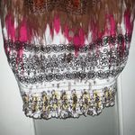Funky Y2K Beaded Cami Top Brown Photo 5