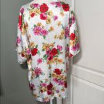 Victoria's Secret Victoria’s Secret Floral Satiny Nightshirt Lounge Tunic Top Size S Photo 4