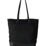 Coach  black nylon & leather tote  Photo 4