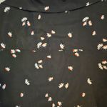 Thakoon Shirt Button Down Cropped Short Sleeve BP Black Daisy Blouse Casual Photo 4