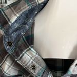 Jachs Girlfriend  Bea Pearl Snap Flannel Shirt Photo 2