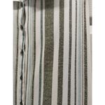 No Boundaries  Juniors Size XXXL (21) Green White Striped Lace Back Shirt Dress Photo 4