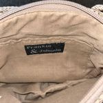 Frankie and Johnnie Textured Tan/beige Knitted Crossbody with Matching Wallet Tan Photo 8