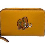 Coach Wolly Mammoth Small Zip Case Cardholder Wallet Photo 0