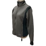 Columbia Women's Convert Textured Athletic Full-Zip Jacket Gray Size L Workout Photo 3