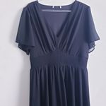 Baltic Born Birdie Maxi Dress Smocked Short Sleeve New Without Tags Photo 3