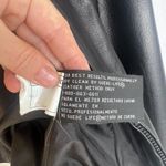 Worthington Black Leather Jacket Full Zip Classic Neutral Bikercore Size Large Photo 10