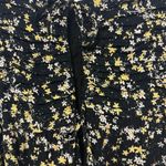 Free People  Intimately Dessa Ditsy Floral Black Yellow Puff Sleeve Bodysuit Boho Photo 7