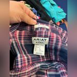 Ariat NWT Women’s REAL Billie Jean Button Down Shirt – Sweetness Size S Photo 4