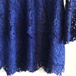 Missguided NWT  Blue Bell Sleeve Lace Mini Dress Photo 1