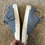 Taos One Vision Sneakers Women's Size 8.5 Blue Canvas Lace Shoes Comfort Photo 4