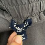 Splendid Women's Black Solid High Waisted Side Zip A-Line Maxi Skirt Size XS Photo 9