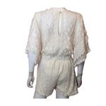 Venus ✨ Off White Lace Sz Medium Romper✨ Photo 5