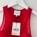 Reformation Red Knit Tank Size XS Photo 4