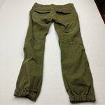 Nili Lotan Cropped Military Jogger Pant‎ Womens Size 2 Green Zipper Pockets Photo 13