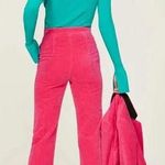 Callas Stella Cropped Trousers in Laundered Velvet Pink Size 38 Photo 2
