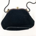 Liz Claiborne Vintage Y2K Black Velvet Purse Bag Womens One Size Photo 7