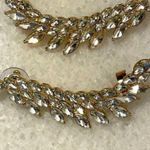 Massini  cubic zirconia and gold tone stud earrings Photo 34