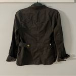 J.Crew Resin-coated Black twill field jacket- Size Small Photo 7