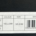 NEW Miista Alberta Hot Mustard Nappa Sandals, Size 36 New in Box Retail $405 Photo 10