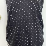 Anne Carson Size Small Womens Polka Dots Blouse Popover Short Sleeve Corpcore Photo 4