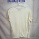 EUC Vintage Tailor B. Moss Clothing Company women’s cream knit embroidered top L White Size L Photo 5