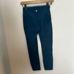 Lululemon - All The Right Places Crop II 23" Petrol Blue Athletic Leggings Gym Photo 3