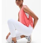 Athleta XL With Ease Side Twist Muscle Tank Mimosa Pink X-Large Photo 1
