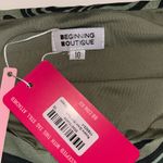 Beginning Boutique Striped  Mini Skirt Photo 2