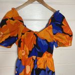 NWOT Tabitha Brown for Target Floral Print Puff Sleeve Tie Photo 6