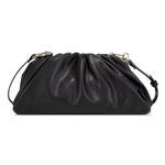 I.N.C. International Concepts Black Vegan Leather KJ Clutch Bag Photo 9
