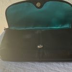 Coach : Black Pebbled Leather Clutch Wristlet- Silver Tone Photo 13