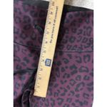 Good American Good American Animal/Cheetah Print Leggings Purple Ombré Size 0 Photo 8