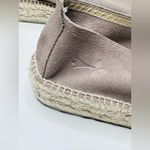 Anthropologie NWOB Manebi Women’s Grey Suede Flat Espadrilles Shoes Loafers Photo 7