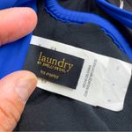 Laundry by Shelli Segal  ONE-PIECE SWIMSUIT ROYAL BLUE HALTER W/BRA sz S Photo 4