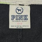 PINK - Victoria's Secret Victoria's Secret‎ PINK Womens Y2K Black Fold Over Waist Leggings Small Photo 4