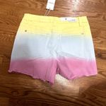 Judy Blue NWT ‎ Cut Off Denim Ombre Shorts  Medium Photo 2