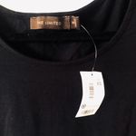 The Limited Black Ruched Bodycon Dress Photo 2