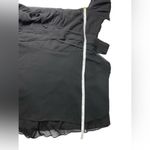 LYANER women’s XL black chiffon long Photo 8