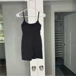 Madewell Knit Biker Unitard True Black Photo 1