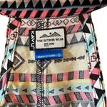 KAVU  Racerback High Low Dress‎ Multicolor Geometric Patterned Casual Photo 1