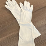 Vintage hansen stretch white mid length gloves Photo 0
