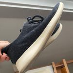 Allbirds dark gray wool walking sneakers tennis shoes exercise women’s size 8 Photo 1