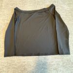 Tuckernuck  Black Long Sleeve Laila Top Size XL Off‎ the Shoulder Stretch NWOT Photo 8